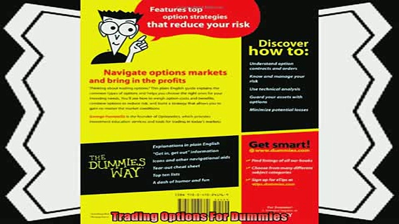 complete  Trading Options For Dummies