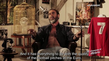 Eric Cantona nous parle de l'Euro à sa manière...