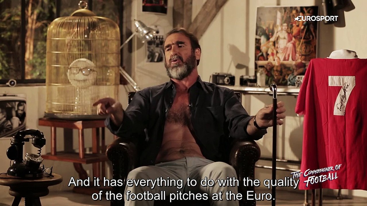 Eric Cantona nous parle de l'Euro à sa manière...