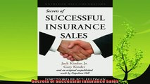 behold  Secrets of Successful Insurance Sales