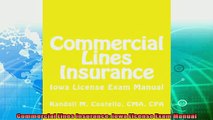behold  Commercial Lines Insurance Iowa License Exam Manual