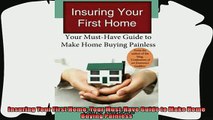there is  Insuring Your First Home Your MustHave Guide to Make Home Buying Painless