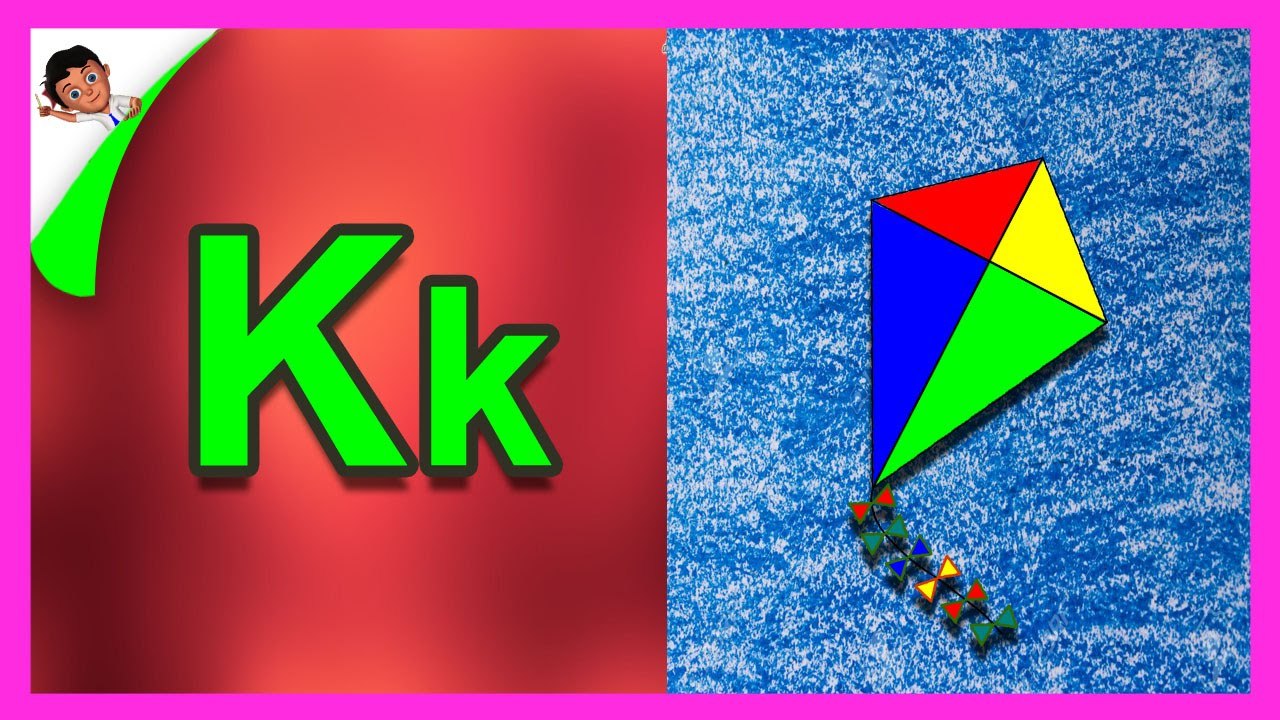 Say_Letter_K_K for Kite