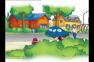çizgi film - Caillou - dinazor avcısı