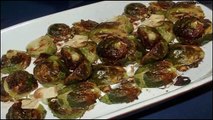 Recipe Roasted Brussels Sprouts with Browned Garlic