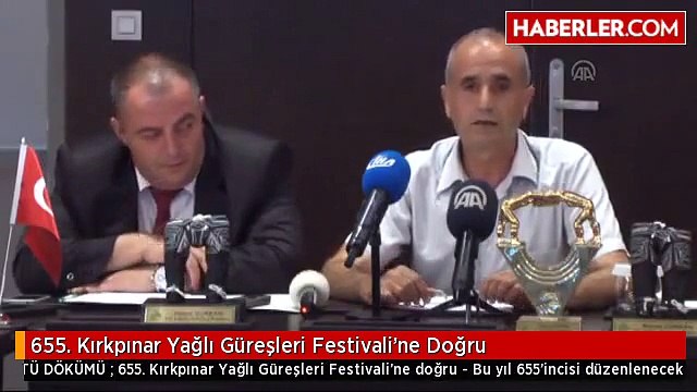 655. Kırkpınar Yağlı Güreşleri Festivali'ne Doğru