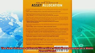 there is  The New Science of Asset Allocation Risk Management in a MultiAsset World