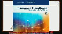 behold  Insurance Handbook for the Medical Office 12e