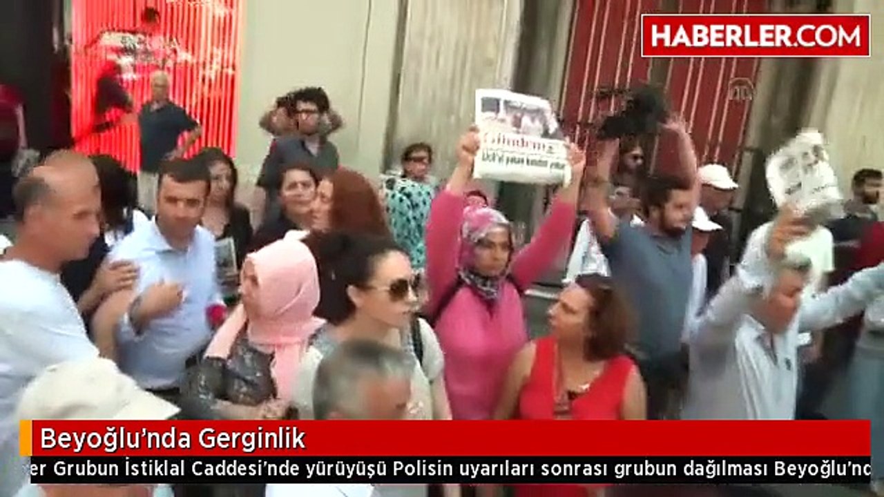 Beyoğlu'nda Gerginlik