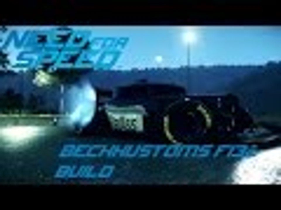 Need For Speed: Beck Kustoms F132 Build