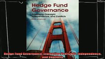 behold  Hedge Fund Governance Evaluating Oversight Independence and Conflicts