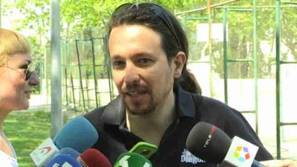 Pablo Iglesias dice que no está "nervioso" ante un posible "cambio histórico"