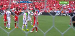 Xherdan Shaqiri Fantastic Free Kick - Switzerland vs Poland - EURO 2016 - 25/06/2016 HD