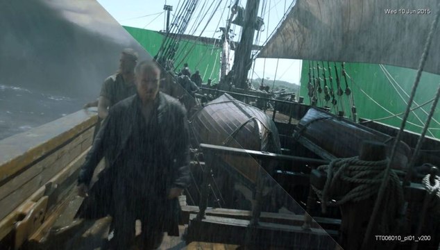 Making of Black Sails Episode 302 The Storm