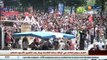 فرنسا  خروج الآلاف من العمال إحتجاجا على سياسة الحكومة