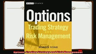 different   Options Trading Strategy and Risk Management