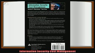 behold  Information Security Cost Management