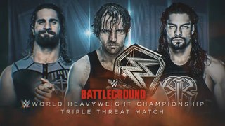 WWE: Battleground 2016 Dean Ambrose vs Seth Rollins vs Roman Reigns Promo