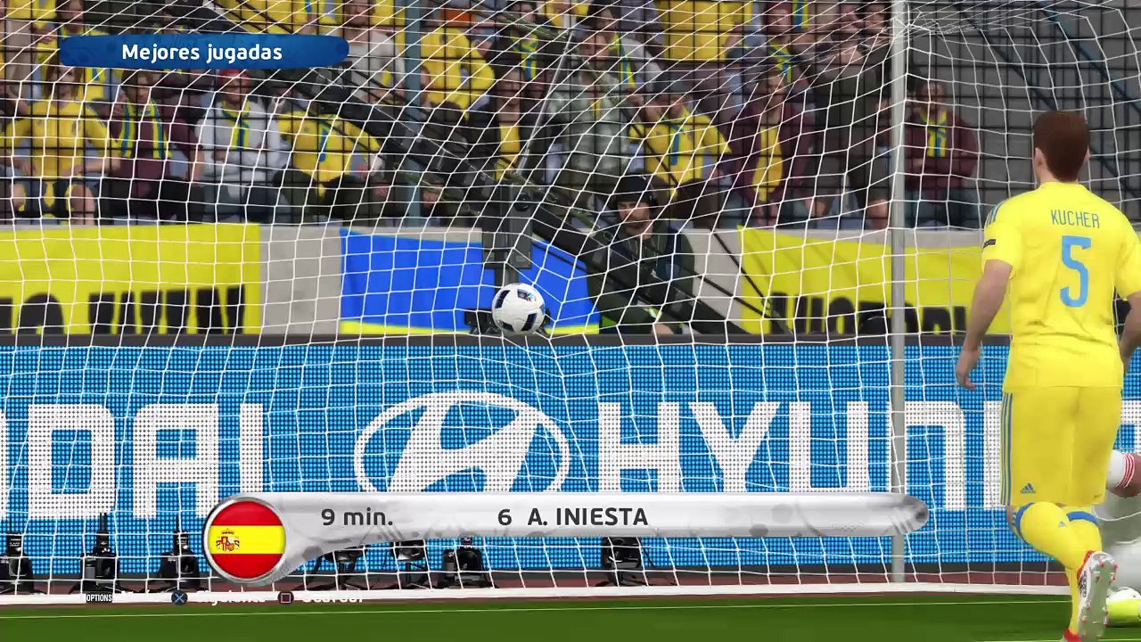 Pro Evolution Soccer España  Ucrania