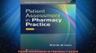FREE PDF  Patient Assessment in Pharmacy Practice  FREE BOOOK ONLINE