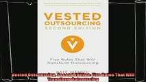 different   Vested Outsourcing Second Edition Five Rules That Will Transform Outsourcing