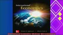 different   International Economics McGrawHill Economics