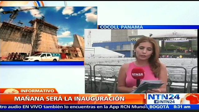 Cubrimiento NTN24 | Expectativa entre los panameños por inauguración de la ampliación del Canal de Panamá