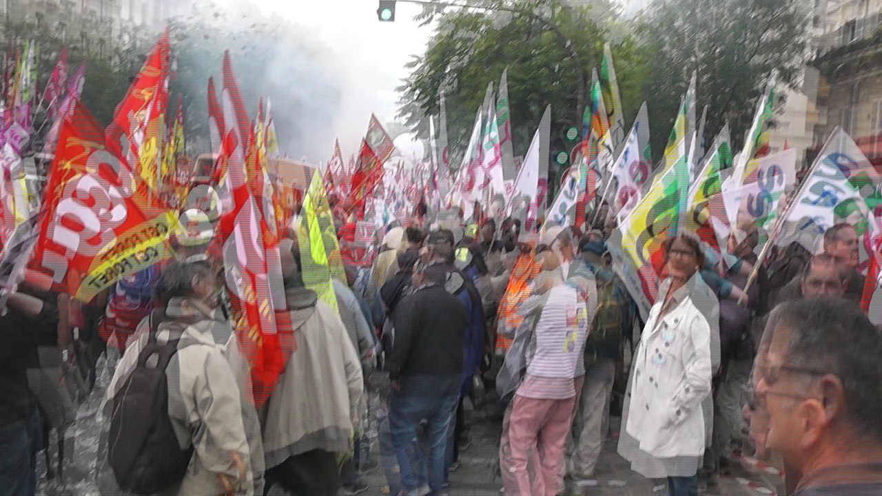 La CGT Sovab à la manif à Paris le 23/05/16