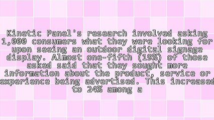 What Do Consumers Actually Want From Digital Signage Advertising?