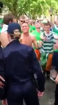 Nem uma Polícia cala os Irlandeses