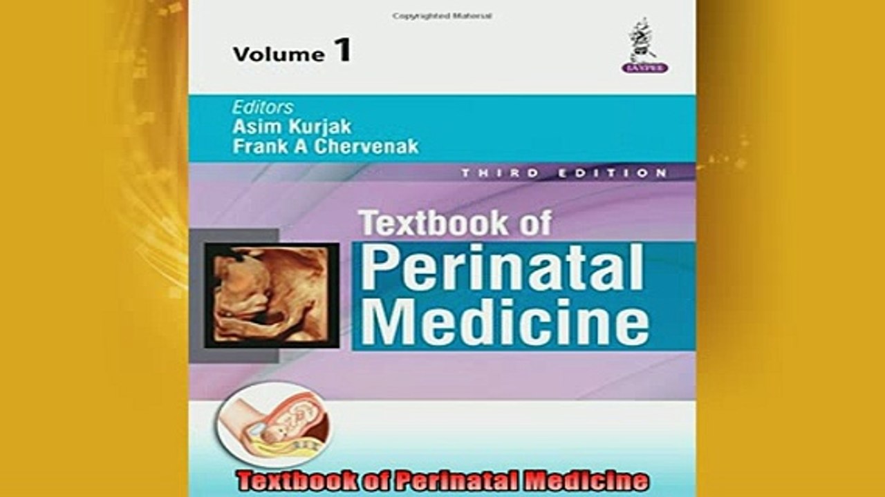 Free PDF Downlaod  Textbook of Perinatal Medicine  DOWNLOAD ONLINE