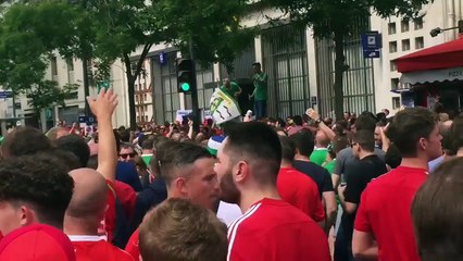 Northern Ireland fans helps Wales boy to find his father - Northern Ireland vs Wales EURO2016