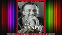 READ book  Walt Disney A Biography Greenwood Biographies Full Free