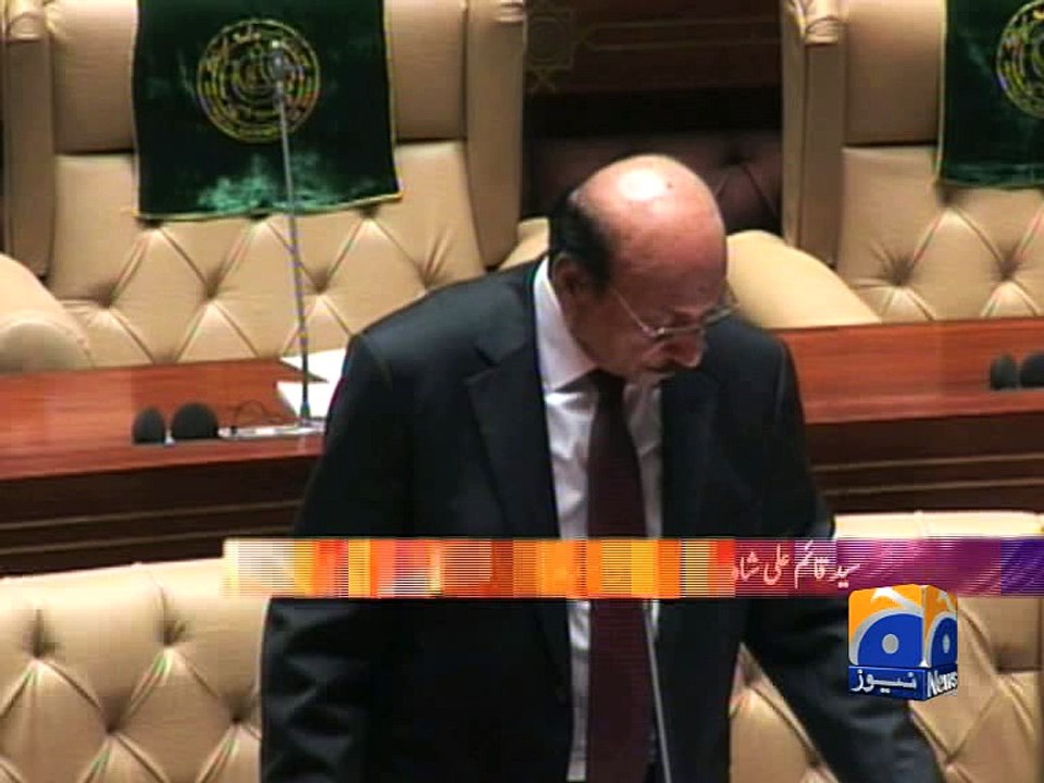 Qaim Ali Shah's tongue slips yet again -25 June 2016