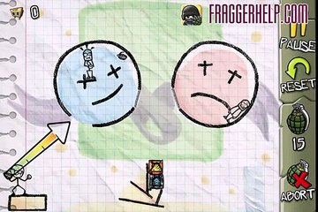 Fragger Stick Man Level 27 Walkthrough