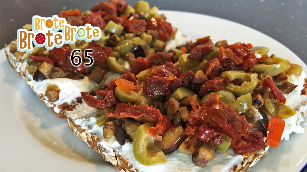 Vegetarisches Auberginen-Ricotta-Brot - Folge 65