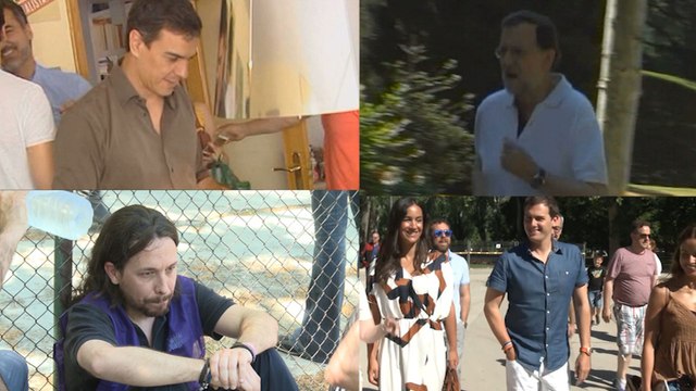 La jornada de reflexión de los candidatos