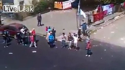 Dog Defends his owner during a Fight in Morocco!