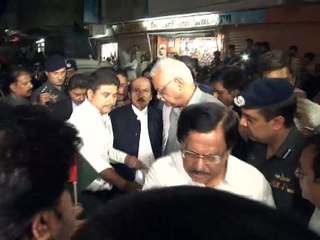 CM Sindh SYED QAIM ALI SHAH Visit Amjad Sabri Home