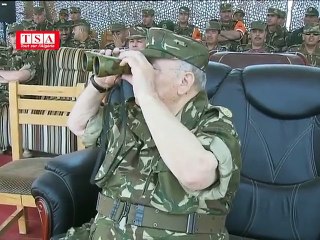 Manoeuvres militaires à In Amenas (Illizi)