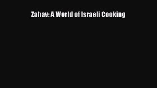 Read Books Zahav: A World of Israeli Cooking E-Book Free