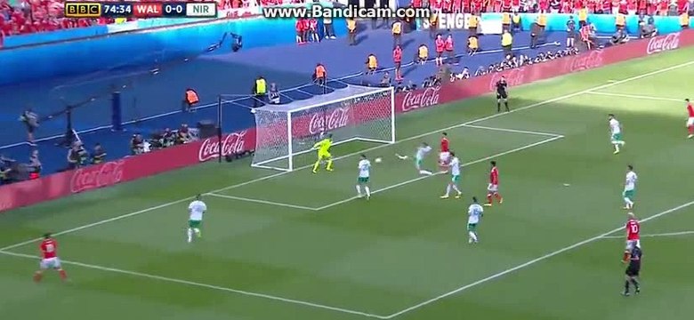 Gareth McCaley 1-0 Funny Own Goal HD - Wales 1-0 Northern Ireland 25.06.2016