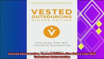 behold  Vested Outsourcing Second Edition Five Rules That Will Transform Outsourcing