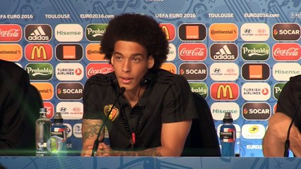 8es - Witsel : "Il faut respecter la Hongrie"