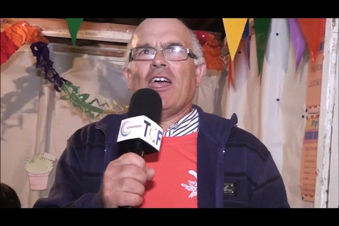 NOITE DE SAO JOAO NA FREGUESIA DA LUZ ILHA GRACIOSA AÇORES PORTUGAL