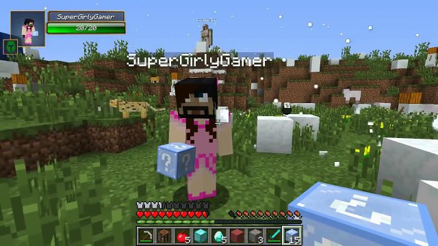 Minecraft CHRISTMAS TROLLING GAMES - Lucky Block Mod - Modded Mini-Game