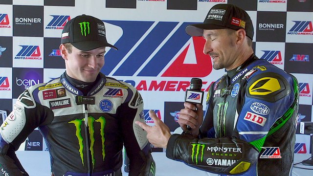 Josh Hayes Interviews Cameron Beaubier After Utah Superbike Race 1