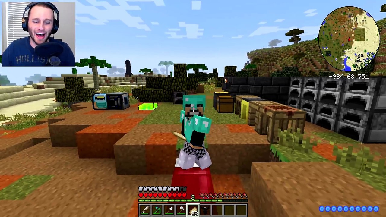 Minecraft  CRUNDEE CRAFT   RITUAL TROLLING!! [8]