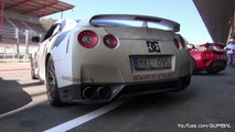 Nissan R35 GT-R w/ LOUD HKS Exhaust Blasting Through Tunnel!