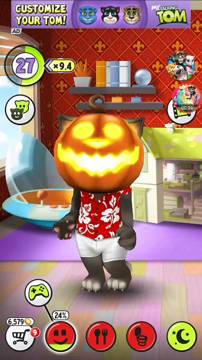 Talking Tom - Level 27.Kids Cartoon.Gameplay Games for children.Best Animation for kids